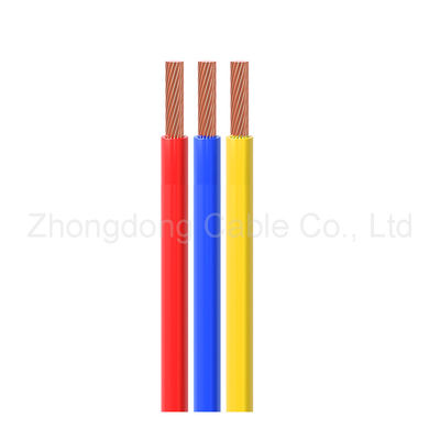BV BVV ทองแดงนําสายไฟฟ้า ทนต่อความร้อน ด้วย PVC