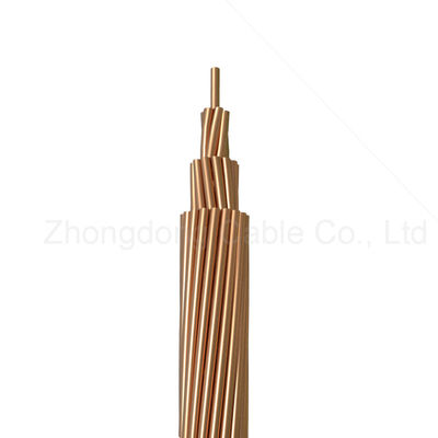 BCC Conduttore di rame nudo stratificato 120mm2 19/2.80 per sistema di messa a terra