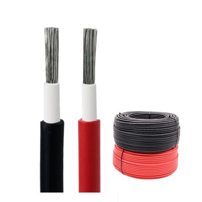DC Solar Cable H1z2z2-k 6mm2 4mm2 1500v Flame Retardant Sheath for Solar Panel