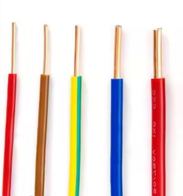 H05V-R สายไฟฟ้า PVC สายอาคารประปา DIN VDE 0281-3 DIN EN 60228 BS6004
