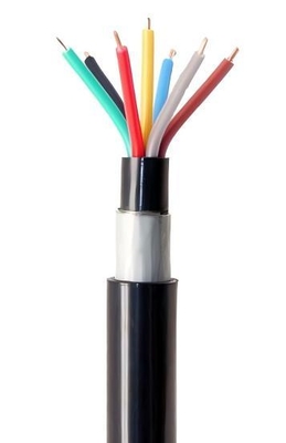 Câble de contrôle STA 450/750V Conducteur en cuivre Isolation PVC Gaine PVC Armure en ruban d'acier